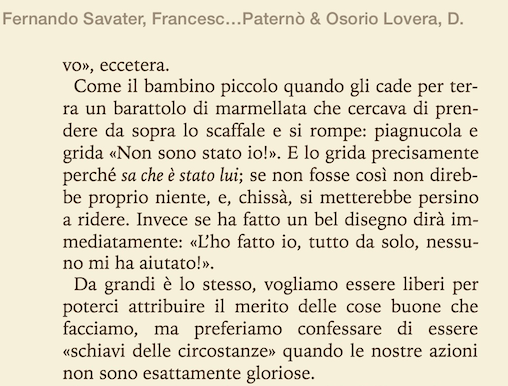 Etica Per Un Figlio Giudizio